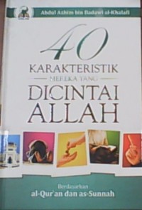 40 Karakteristik Mereka yang Dicintai Allah:...