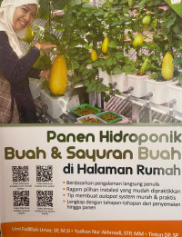 Panen Hidroponik Buah & Sayuran Buah di Halaman Rumah