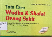 Tata Cara Wudhu dan Shalat Orang Sakit